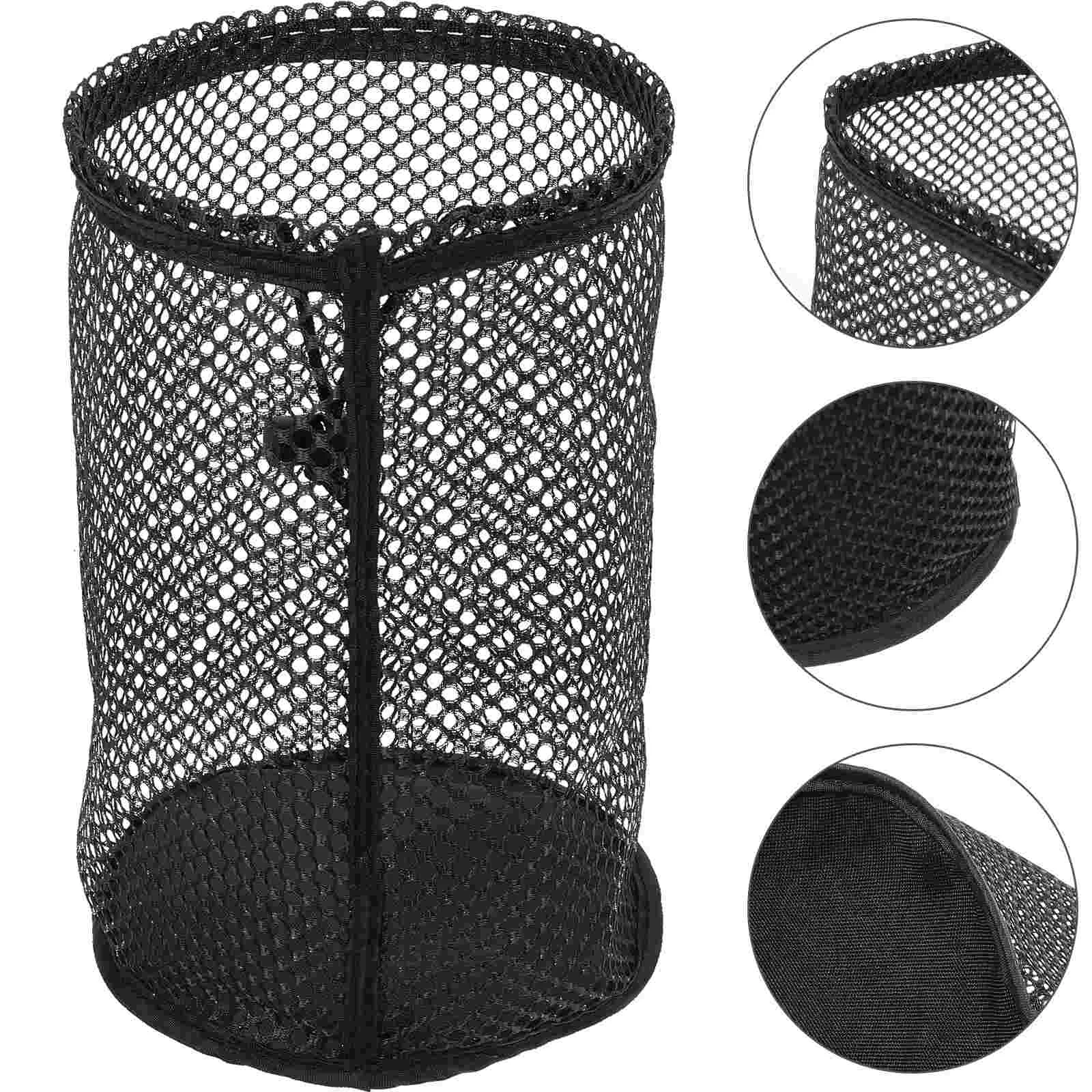 Golf Bag Mesh Ball Picking Tennis Bags Drawstring Organizer Sports Equipment Storage for
