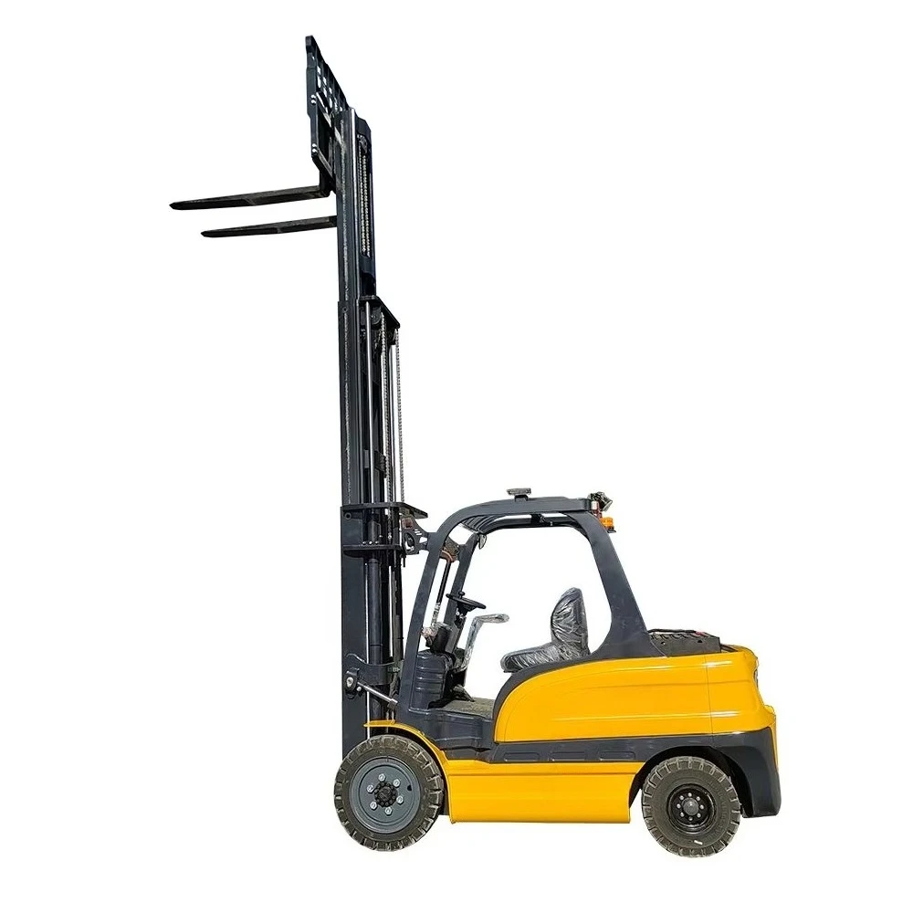 Compact 3.5 Ton Electric Forklift With Lithium Battery For Industrial And Warehouse Handling