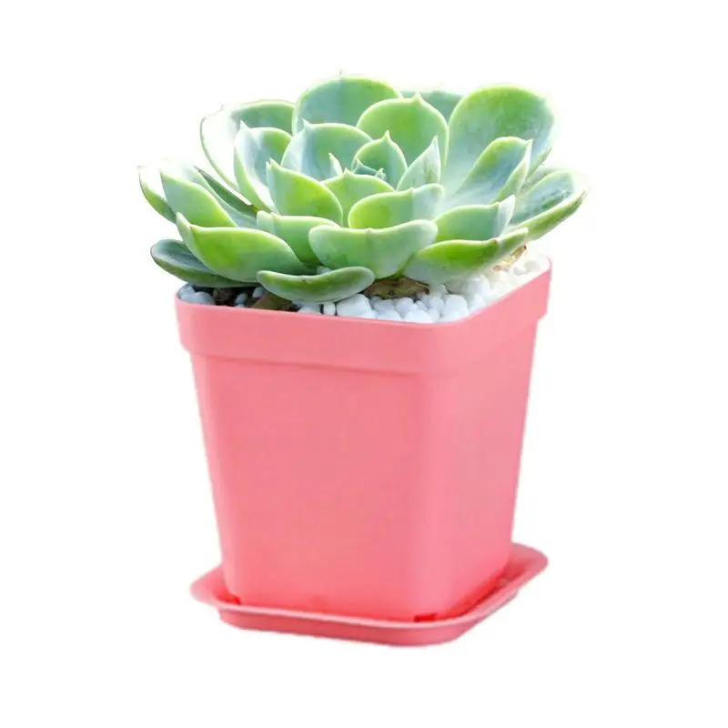 สแควร์ต้นกล้าหม้อทนทานและทนทาน Multi สีสแควร์เนอสเซอรี่หม้อต้นกล้า Nursery ปลูก Planter สำหรับ