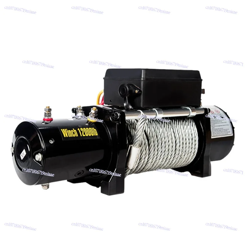 

Автомобильная лебедка 12 В 24 В, беспроводная ручка, склад, внедорожная спасательная тросовая лебедка, электрическая лебедка для прицепа