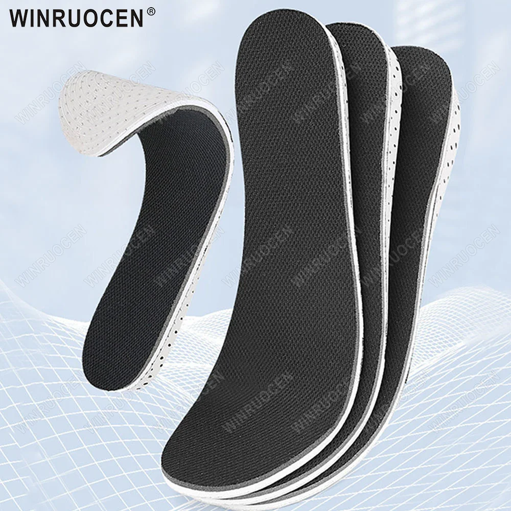

EVA Memory Foam Height Shoes Insole Height Lift Breathable Invisible Heighten Sole Shoe Lifts Pads Elevator Shoe Pads Unisex