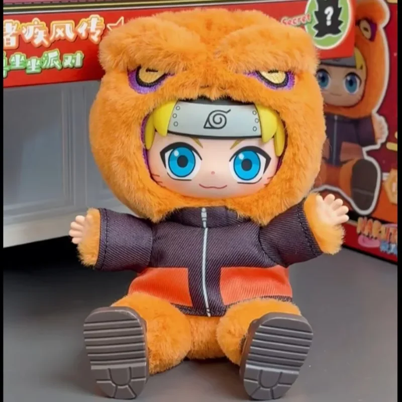 New Eaki Naruto Shippuden Have A Seat Gift For Kids Sakura Garra Plush Doll Keychain Collectible Action Figure Blind Box