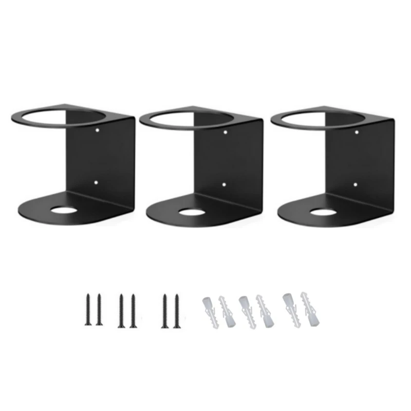 

Wall Mount Sprayer Bottle Storage Rack Multipurpose Iron Sprayer Can Rack Wall Organizers for Home and Garage Storage