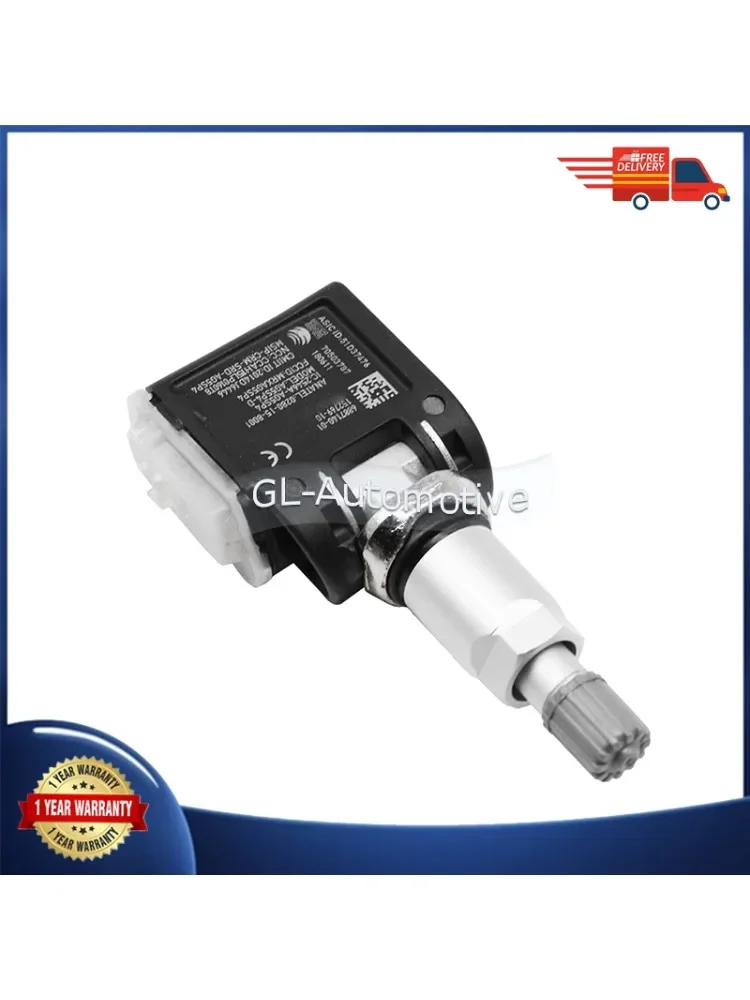 Capteur de surveillance de la pression des pneus, 4 pièces, pour BMW X4 G02 2018 – 2025, capteur TPMS 6887140 6887147 433MHZ