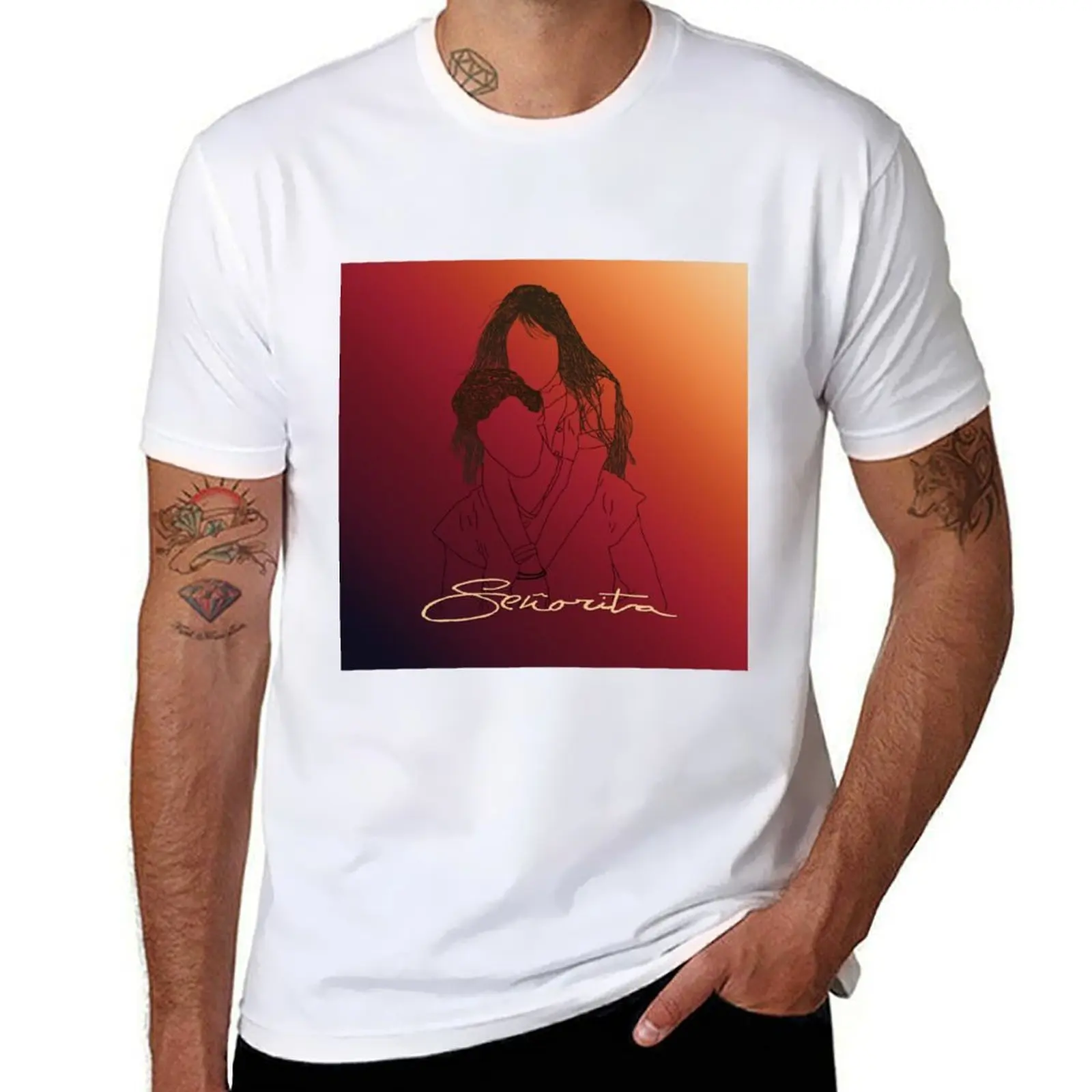 

Senorita - Camila and Shawn Merch T-Shirt t shirts for man slim fit t shirt man casual T-Shirt