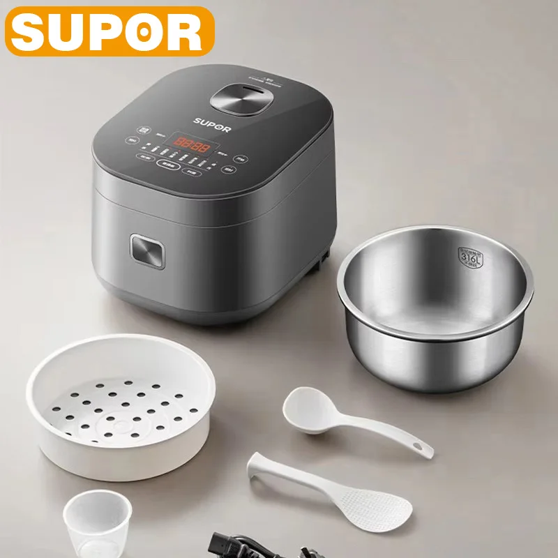 SUPOR SF40FC9001 Электрическая рисоварка 4л Умная электрическая кастрюля Мультиварка для супа для кухонных устройств Бытовая техника 220 В