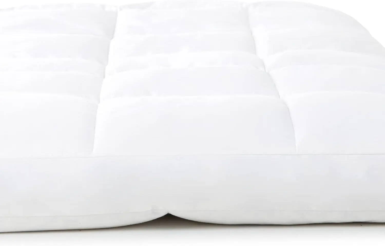 Cloud Top Ultra Plush Pillow Top Feather Bed – Super Soft, Hypoallergenic – Cotton Fabric - King