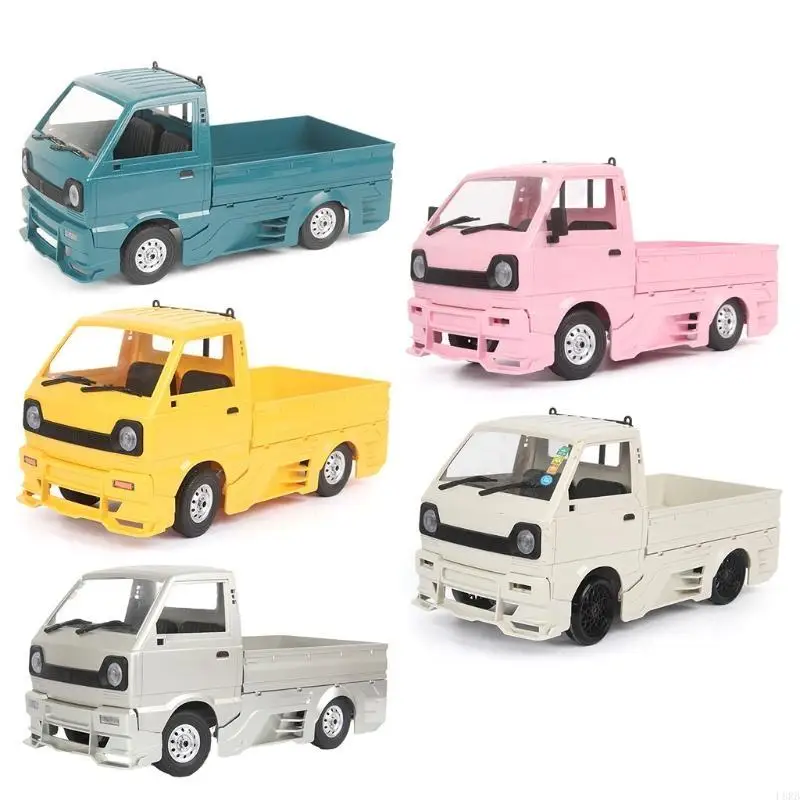 Kits simulation corps armure entourés pour WPL D12 1/10 RC Parties mise à niveau voiture L8RB