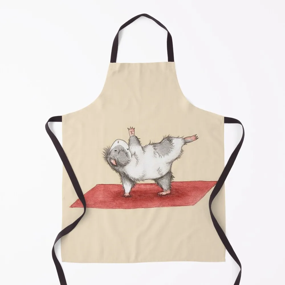 

Guinea Pig – Cavy Collection – Model 25 At Gym Apron waiter Apron