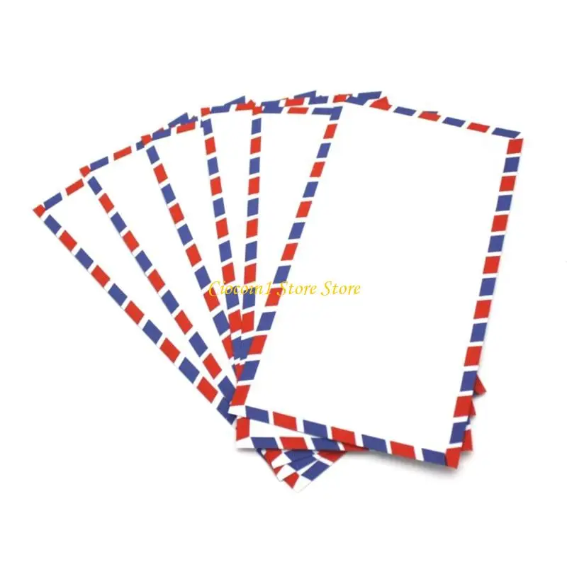 A3PC 5/15/20pcs Airmail Envelopes Office Supplies Invitation Letter Envelopes Easy to Use