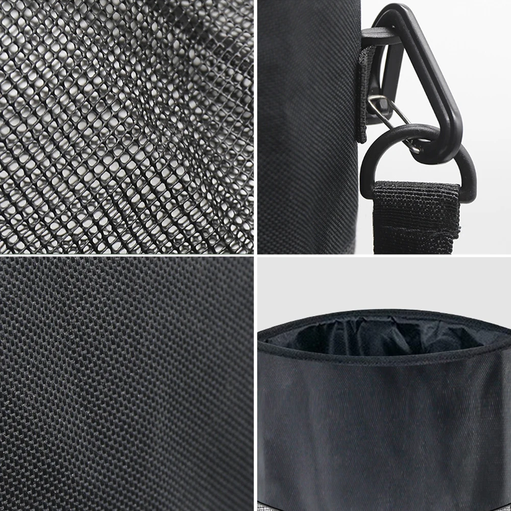 قارب سلة المهملات قابلة لإعادة الاستخدام كيس قمامة 600D أكسفورد شبكة قارب سلة المهملات قارب حاوية القمامة الصيد الملحقات