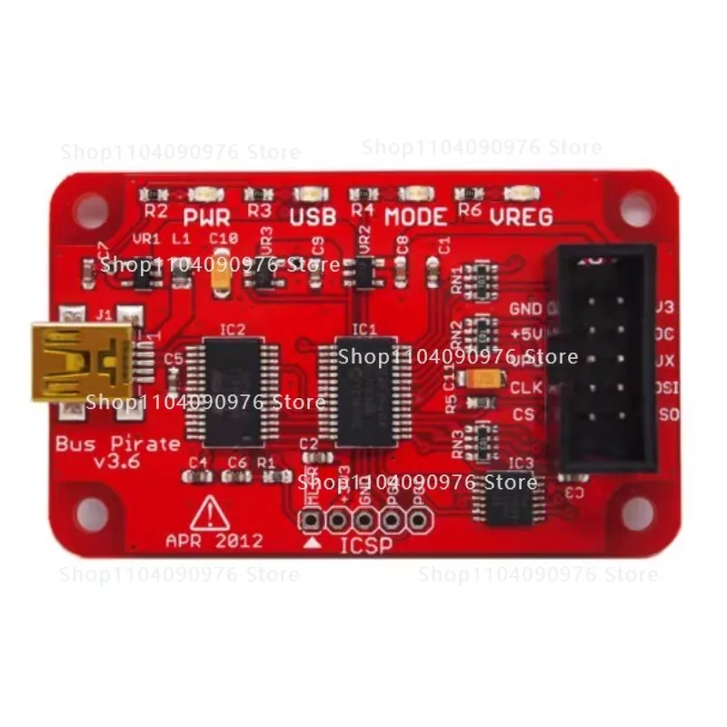 convient-au-module-d'interface-serie-universelle-bus-pirate-v36