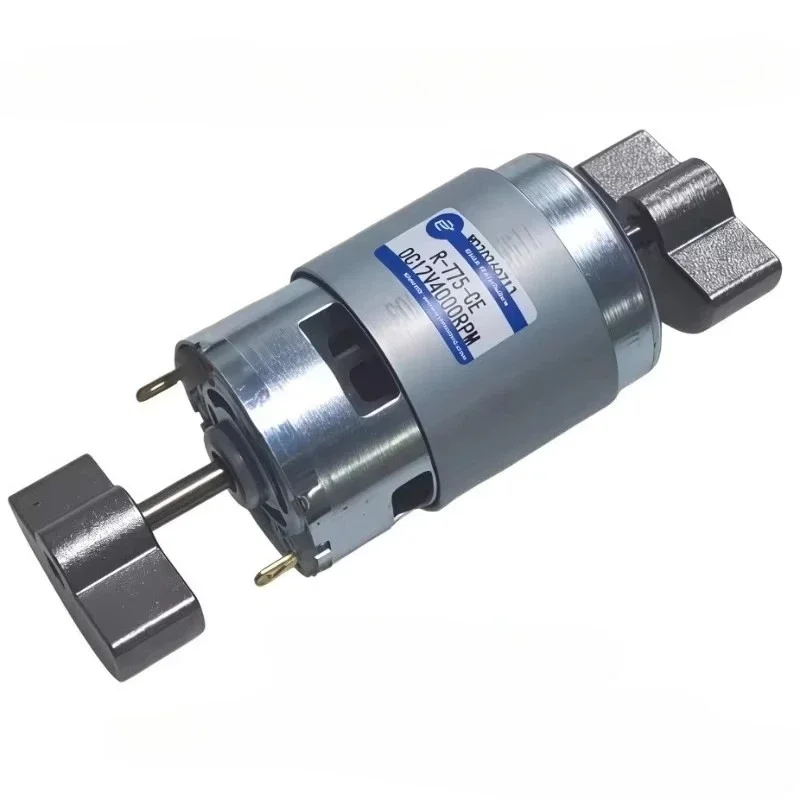 775 DC Motor 24V 12V Double Ball Bearing  High Speed 4000/8000rpm R775 Large Torque Low Noise