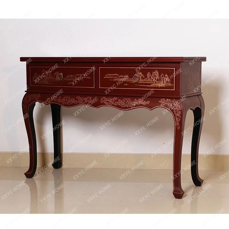 

Новый китайский стол для гуциня, ручной росписи, в простом стиле.