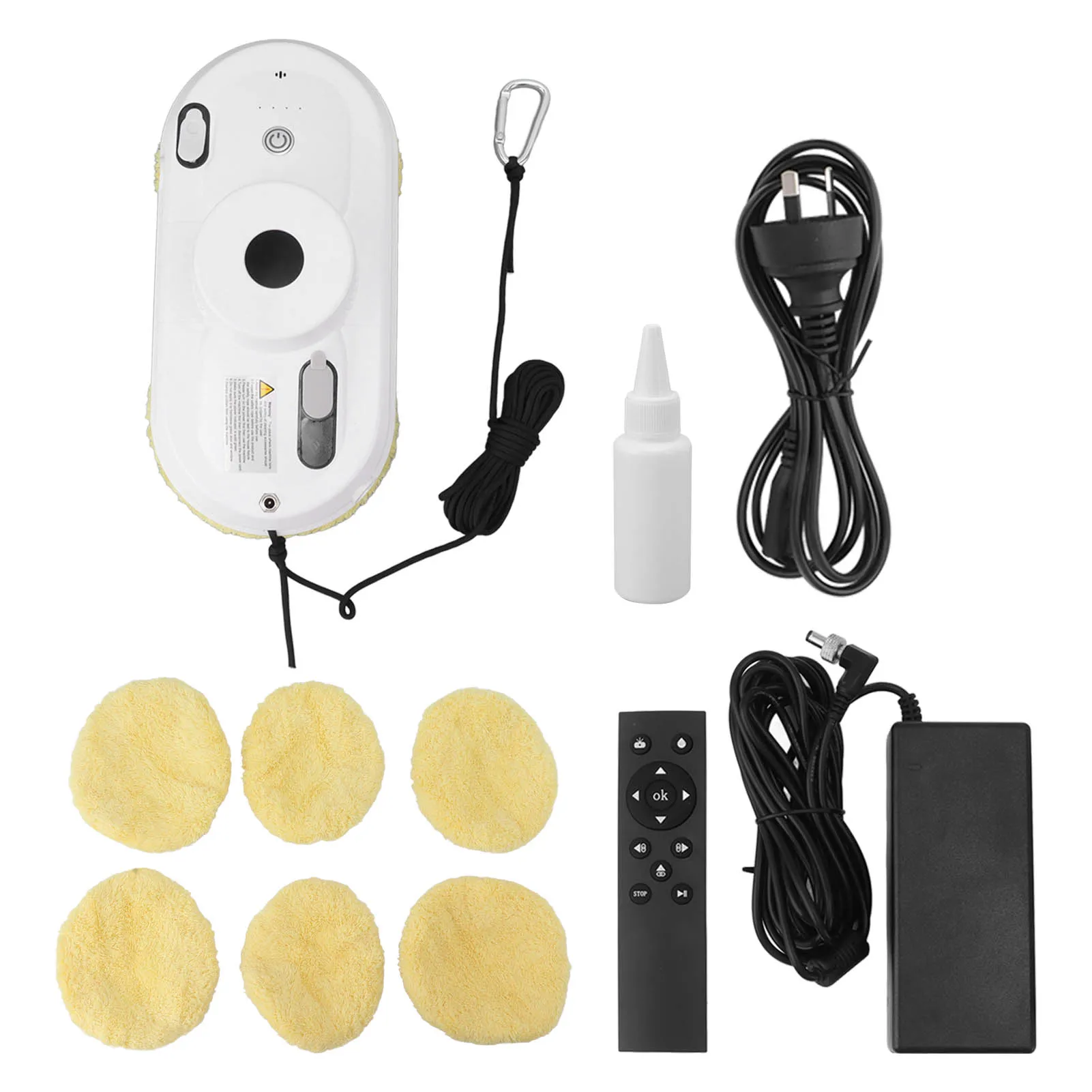 

Электрический очиститель окон, автоматический распылитель воды, робот для чистки стекол, соответствующий пульт дистанционного управления, очиститель стекол для дома, офиса, отеля