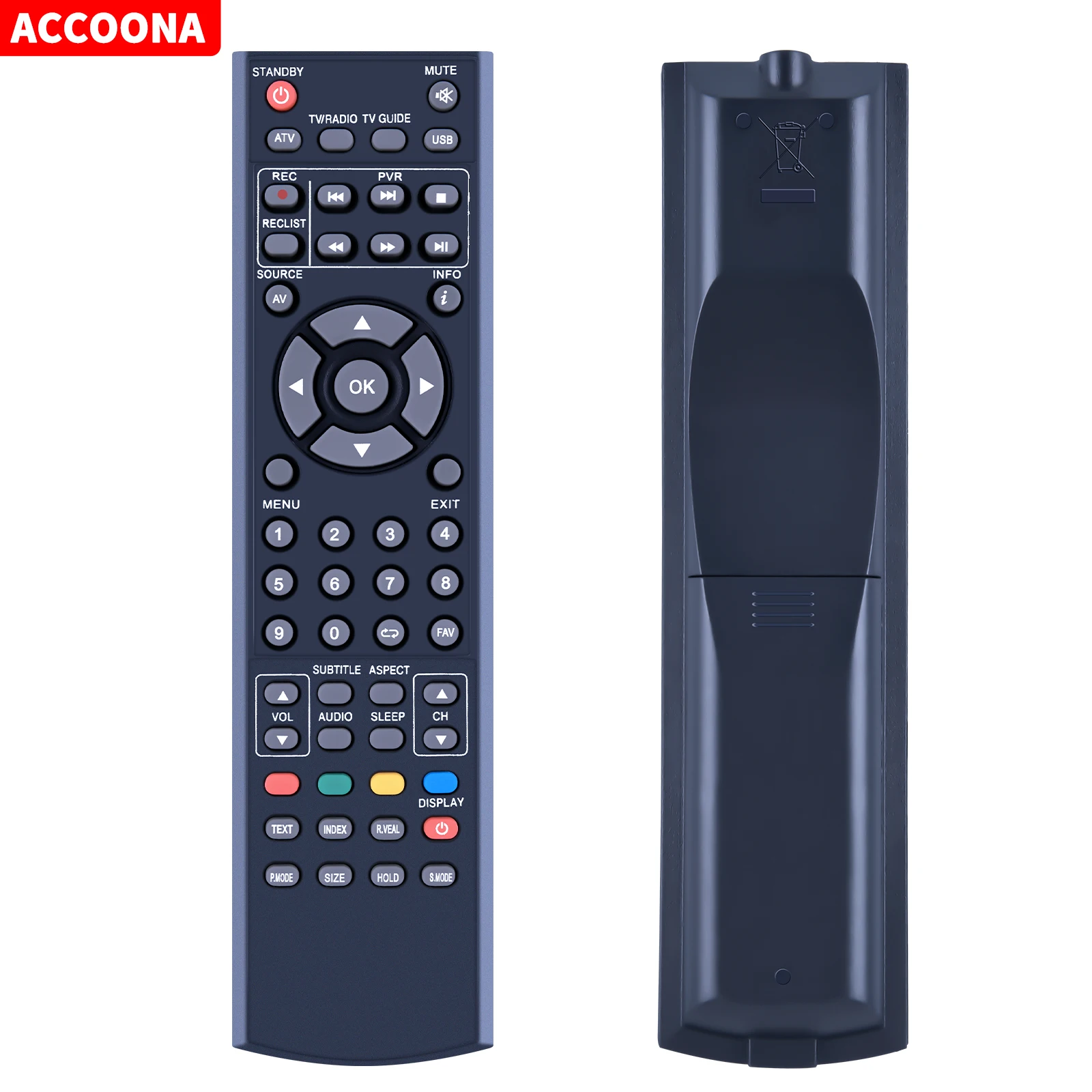 รีโมทคอนโทรลสำหรับ Logik Akai kts-b57ทีวี