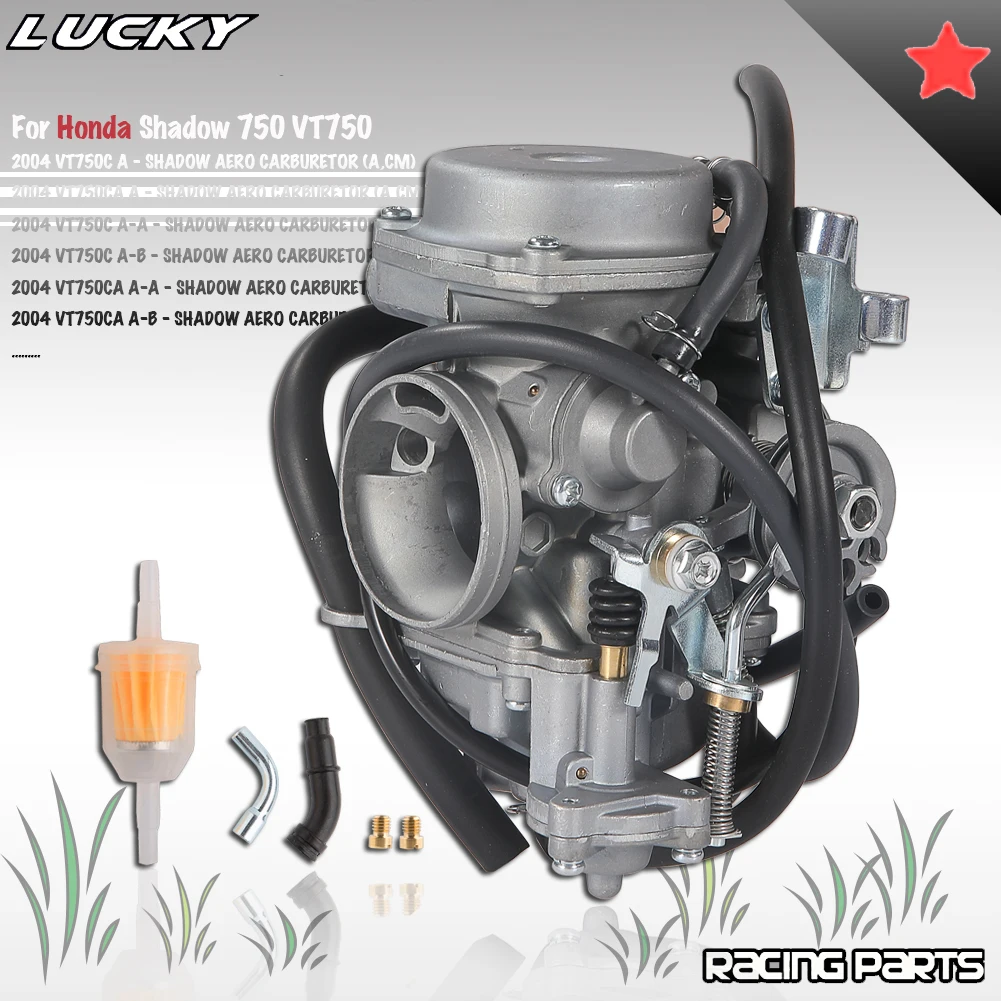 

For Honda Shadow VT 750 Aero Spirit VT750 VT750CA VT750C2 Model Cruiser Motorcycle Carburettor Assy 2004-2009 16100-MFE-771 Carb