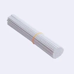 100PCS 3/4/5MMX L30,25,22,19,15CM White Synthetic Fiber Sticks Home Living Fragrance Decor Essential Oil Diffuser Reed Sticks