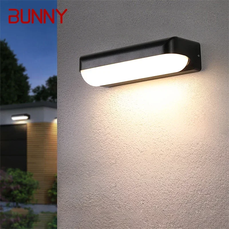 

BUNNY Contemporary LED Outdoor Wall Lamps Electric Simplicity Waterproof Balcony Hallway Courtyard Villa Gate Hotel