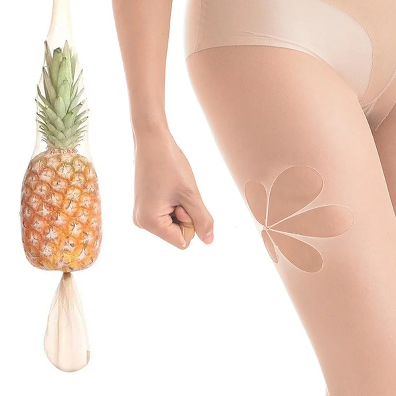 

Women Pineapple Anti-scratch Stocking Pantyhose Thin Translucent Invisible Female Plus Size Anti-Cut Leggings Breathable Tights