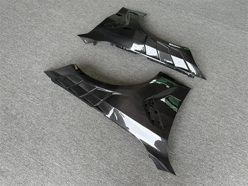 G87 ألياف الكربون درابزين ألياف الكربون المبيعات المباشرة ل M2 G87 ألياف الكربون المصد الأمامي الجانب الحاجز 2023 #3