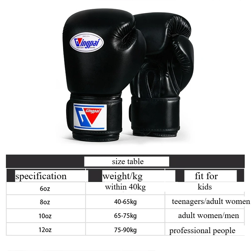 Kickboxing Boxing Equipment Punching Gloves for Sanda Kickboxing Muay Thai Training Mitten