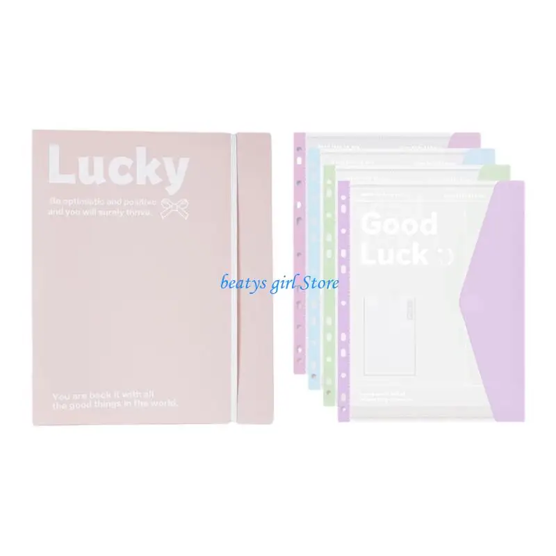 

Прочные переплетные папки C7AB Папки для документов Папки для файлов формата А4 Расширяемый вставной карман