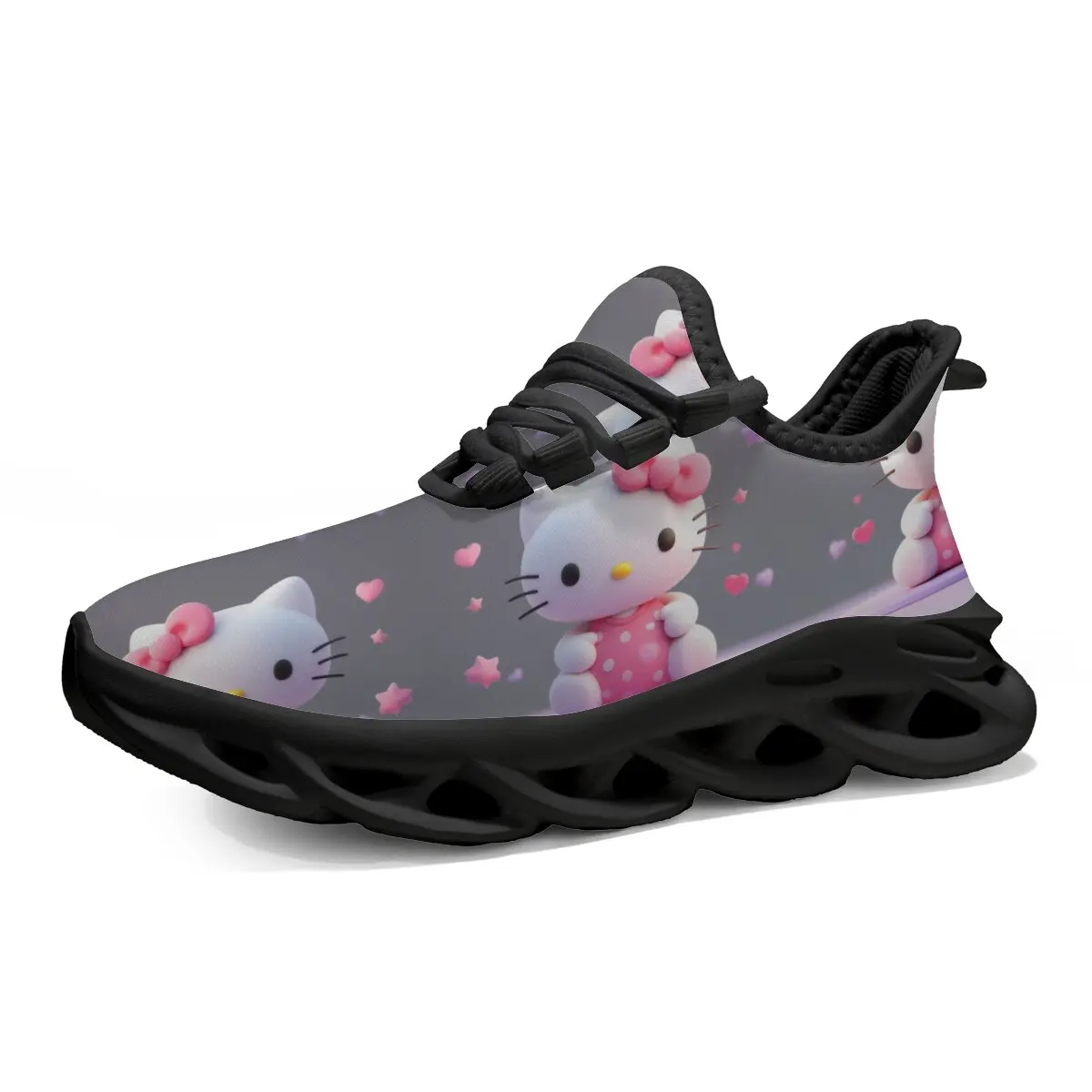 

Kids Shoes for Girls Cute Cartoon Hello Kitty Shoes Baby Girl Kawaii Running Sneakers Soft Bottom Sneakers Casual Shoes