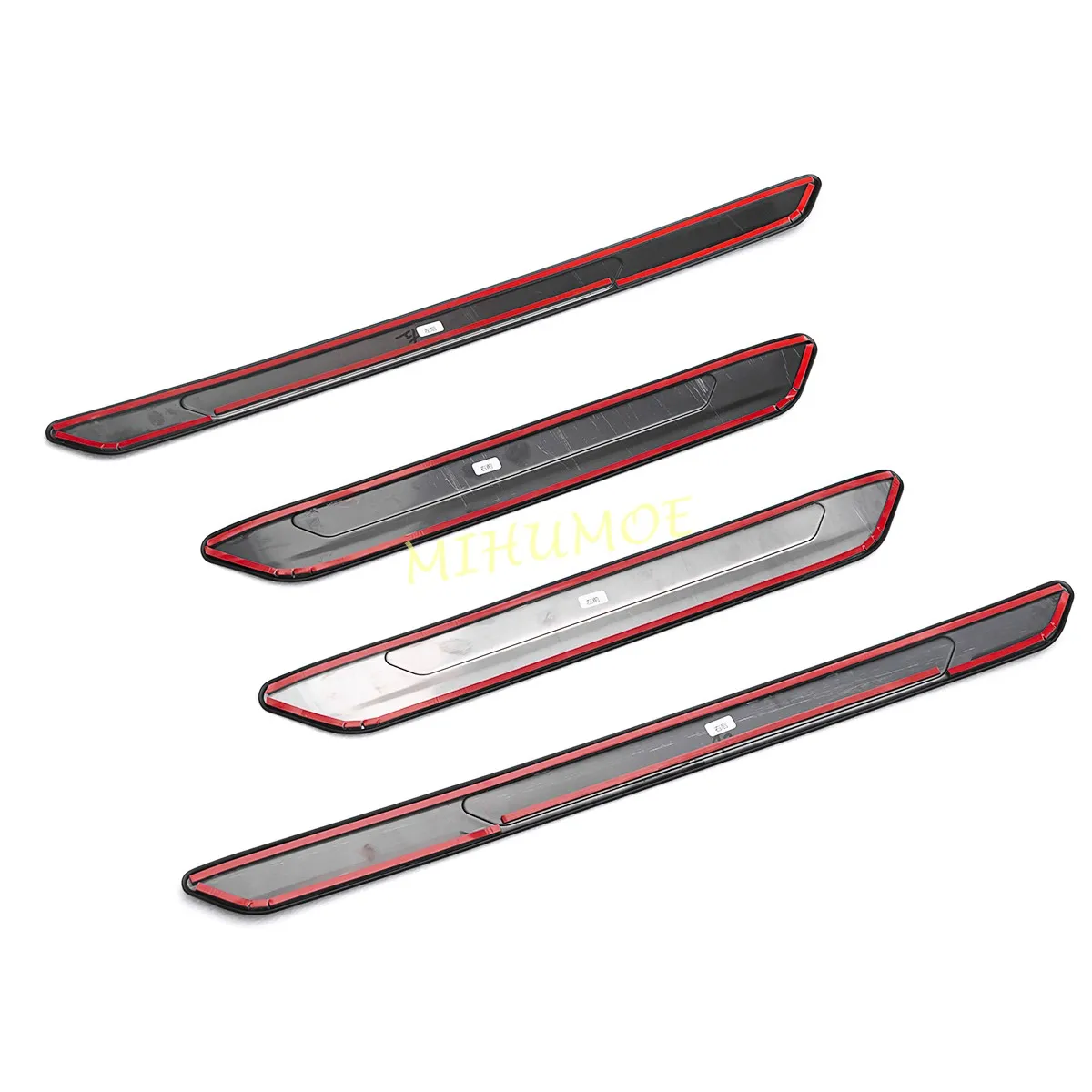 Black Stainless Steel Door Sill Scuff Kick Protector Guard For Toyota Sienna 2021 2022 2023 2024 2025 2026 Accessories - view 6