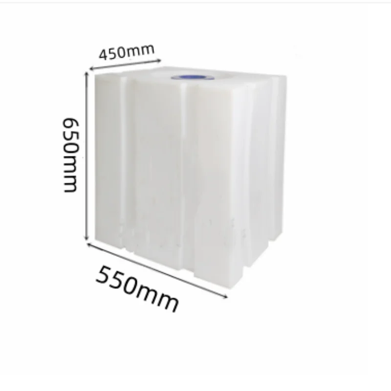 150L Diesel Fuel Tank RV Water Tank Transformation Horizontal Car Water Tank Plastic Bucket High Temperature Square Water Tank