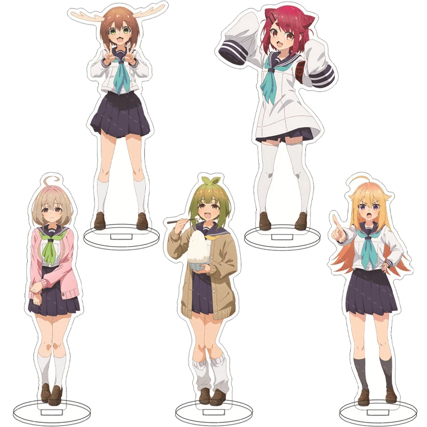 

16CM Anime Figure My Deer Friend Nokotan ‌‌Shikanoko Noko Koshi Torako Koshi Anko Bashame Meme Cos Acrylic Stand Ornaments Gifts