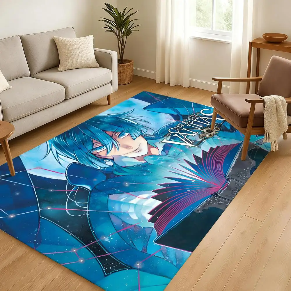 Vanitas C-Case S-Study Floor Mat Soft Thickened Absorbent Non-Slip Bedroom Living Room Door Mat Home Decor Flannel Rugs
