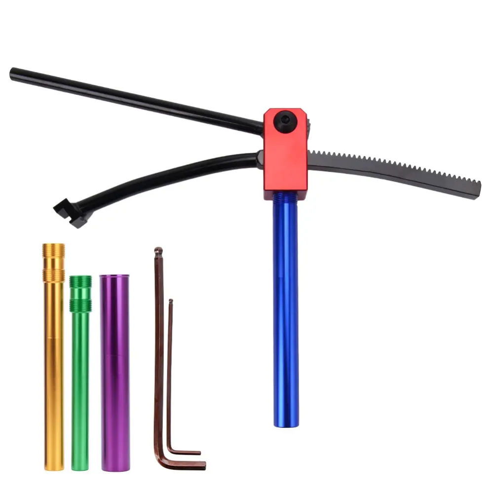 Compact Foldable Dirt Bike Tire Changer Kit Compatible with For 16 to 21 Inch Wheels and For 10mm Through 25mm Axles