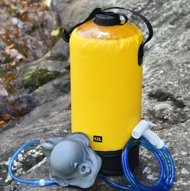 Portable Large Water Storage,Home Outdoor Non Solar Bath Sack Simple Shower Bag For Summer Field Washing