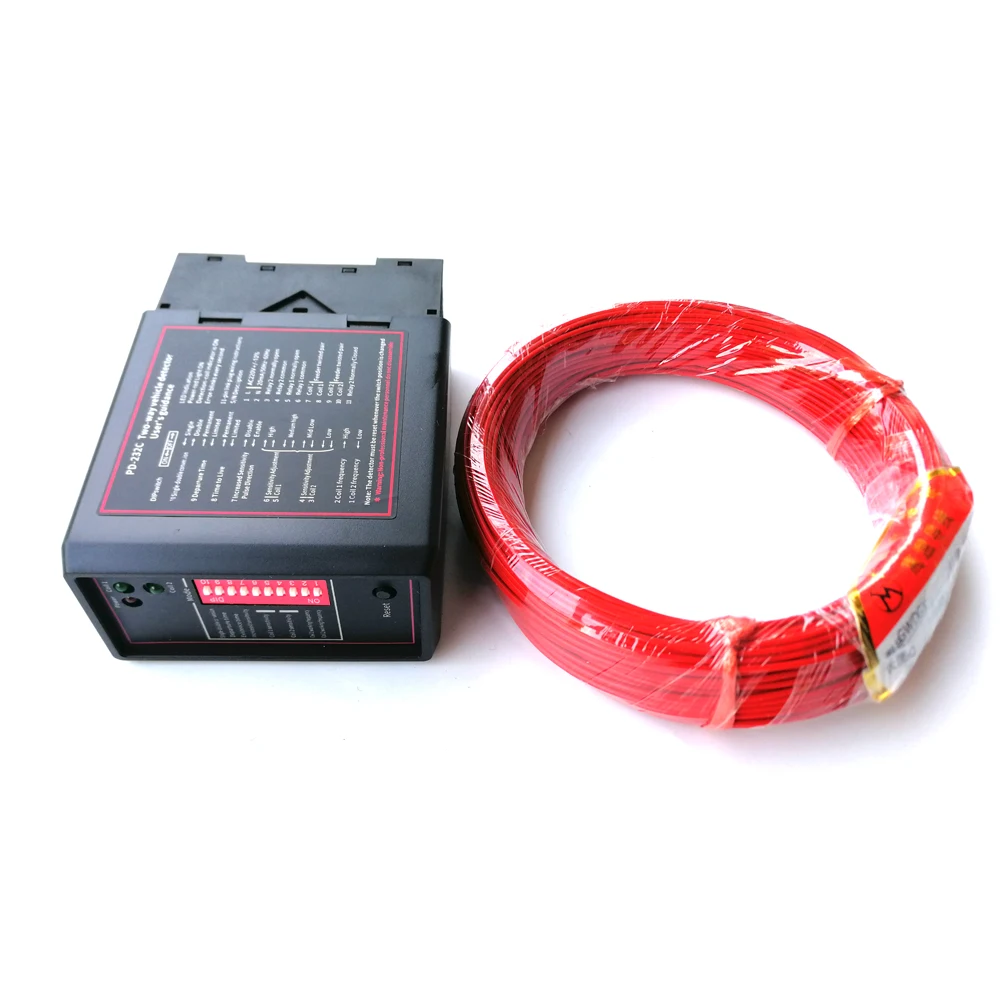 

with 50m cable dual channel Inductive Loop Detector for Safety and Exit for Gates and for Traffic Signal Controls