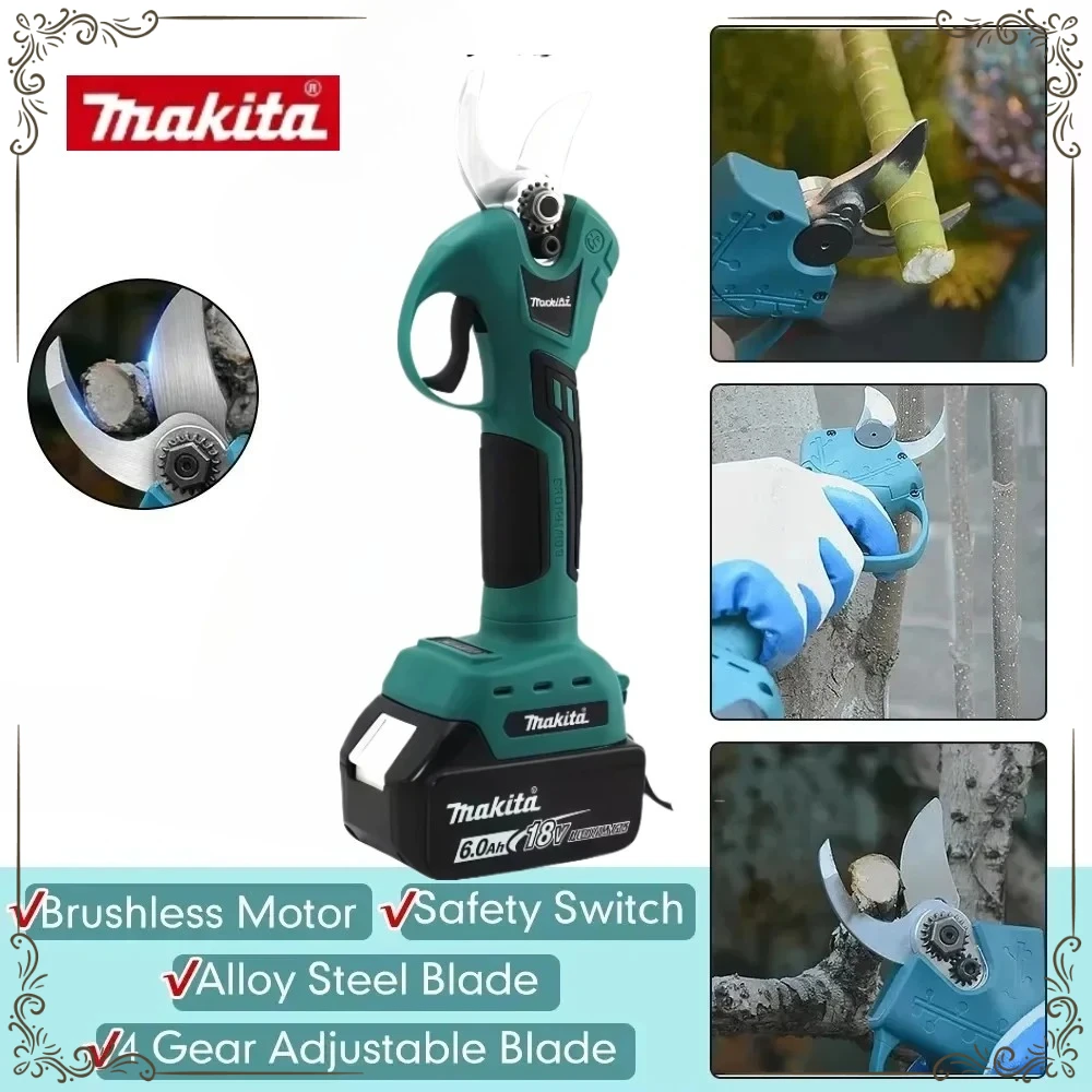 

Makita Power Tools Wireless Professional Drills Tools Cordless Electrician ScissorsGarden Pruner
