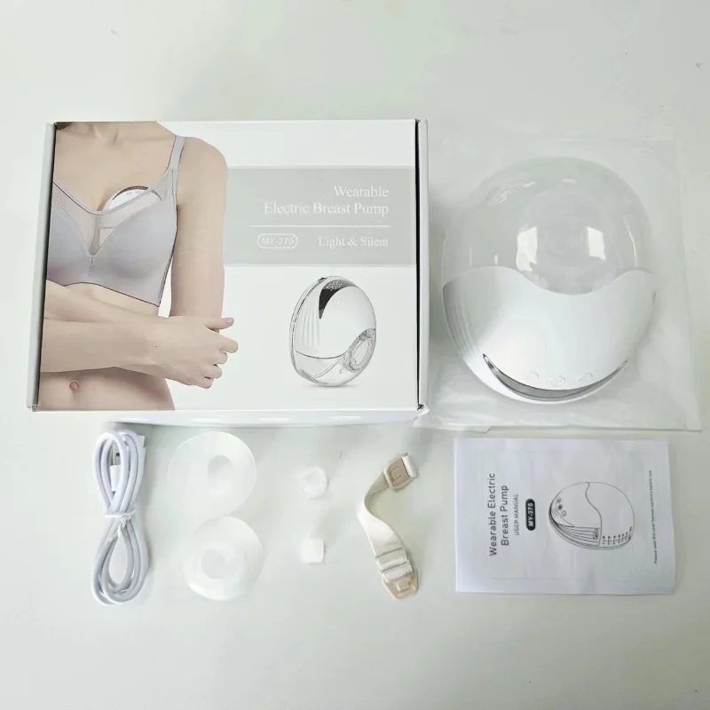 Ordeñadora portátil para mujeres embarazadas, dispositivo eléctrico silencioso, totalmente automático, soporte manos libres, bomba de leche Bilateral