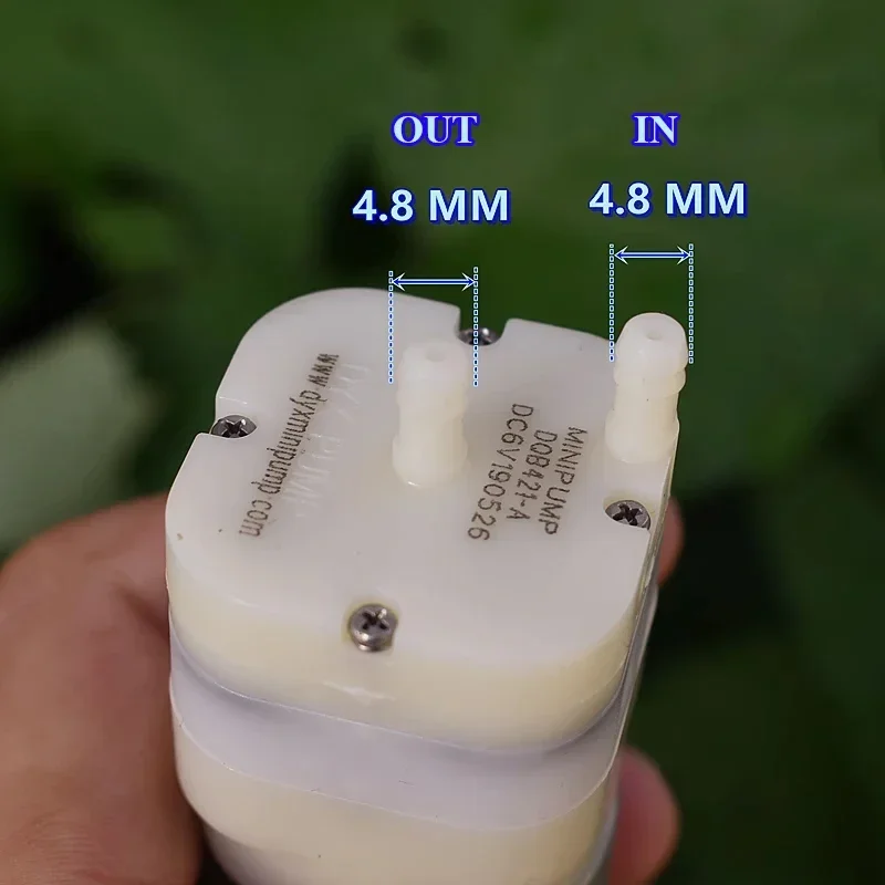 DC 5V 6V Duży przepływ Mini RK-528TB Silnikowa pompa membranowa Próżniowa pompa tlenowa Podciśnieniowa pompa ssąca DIY Monitor medyczny