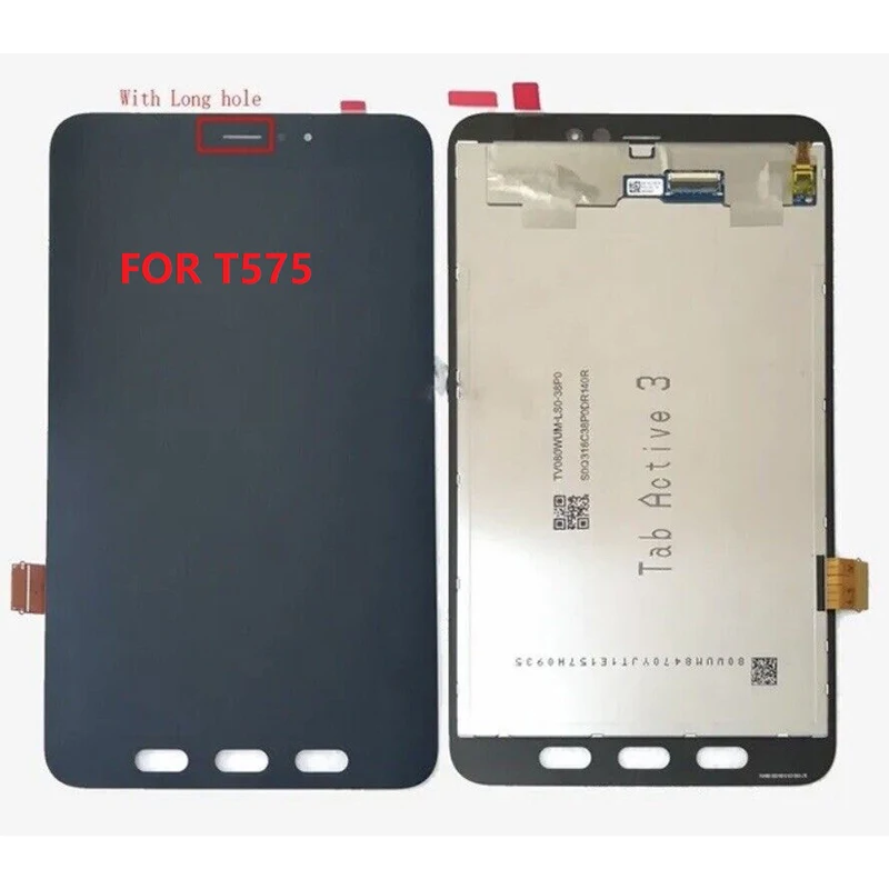 

NEW LCD For Samsung Galaxy Tab Active 3 3rd Gen 3rd Gen T570 T575 SM-T570 LCD Display+Touch Screen For T570 LCD