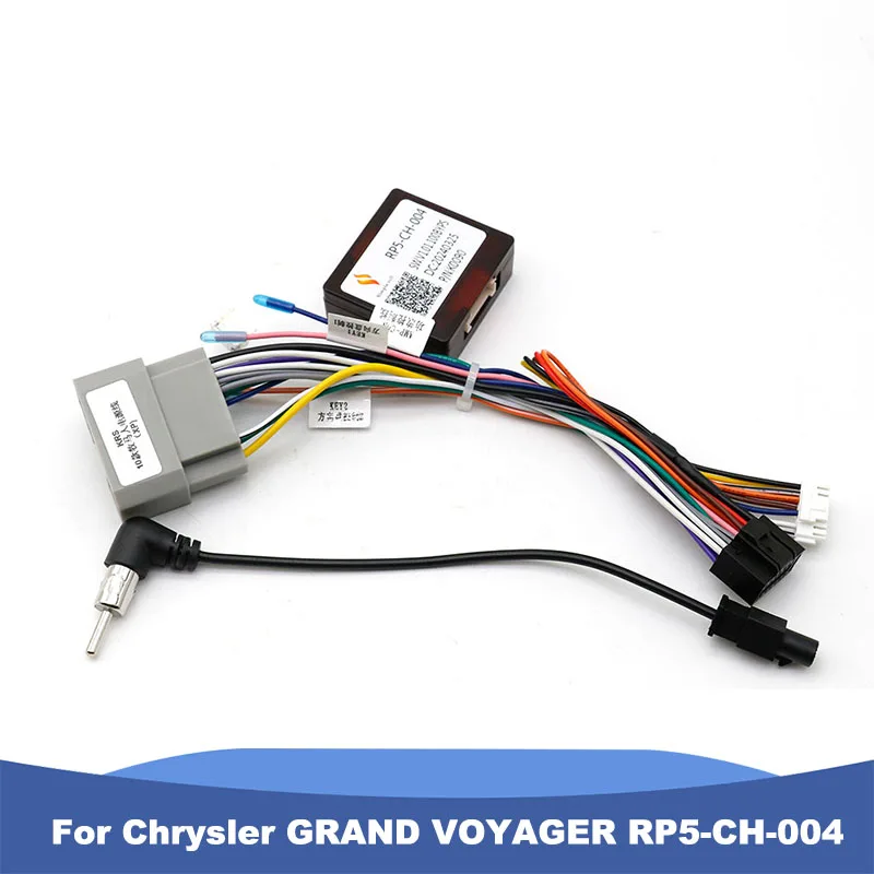 For Chrysler Grand Voyager Car Radio Wiring Harness Canbus Decoder RP5-CH-004 Adapter Cable