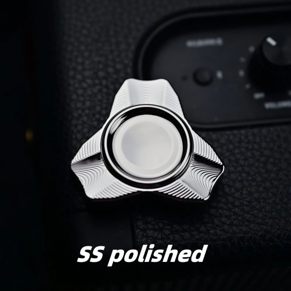 الحركية آسيا Pacifi EDC MotherShip تململ سبينر الفولاذ المقاوم للصدأ ألعاب متململة للبالغين ثلاثة شفرات تململ سبينر #2