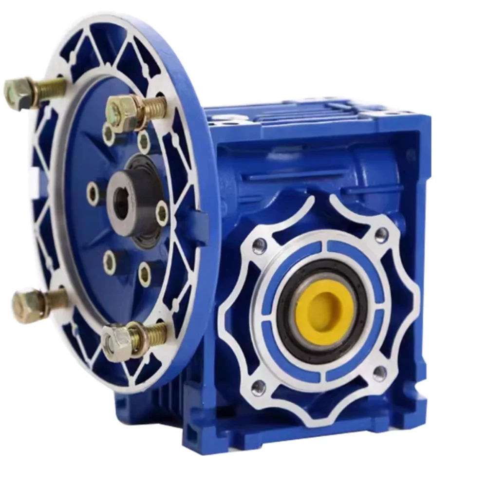 Worm gear reducer NMRV040 Input hole 11 Output hole 18 Mechanical equipment variable speed reducer