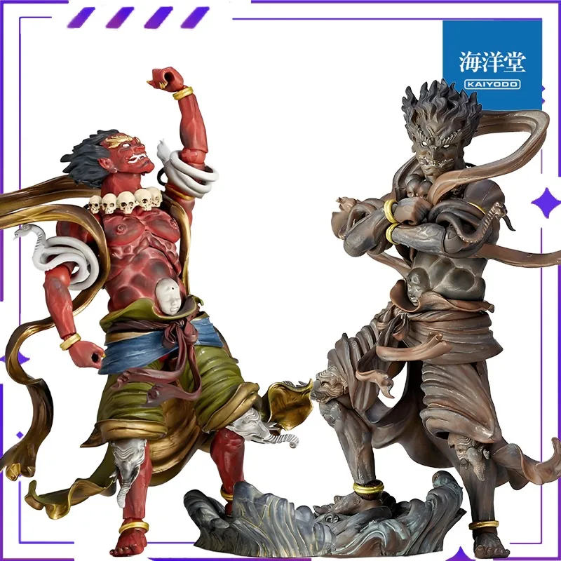 

New Stock KAIYODO Original KT Project Series Original Character Jinja Taishou Wooden Ver. Mobile Model Toy Collectible Gift