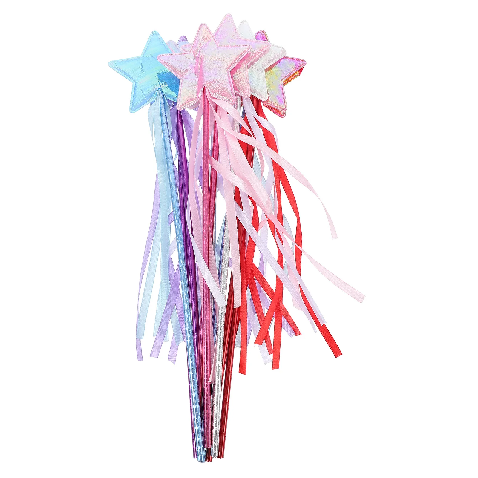 10 قطعة عصا خرافية متينة على شكل نجمة خماسية ممتازة للأطفال في الهالوين كوسبلاي دعائم لعب التظاهر نجمة خماسية خرافية