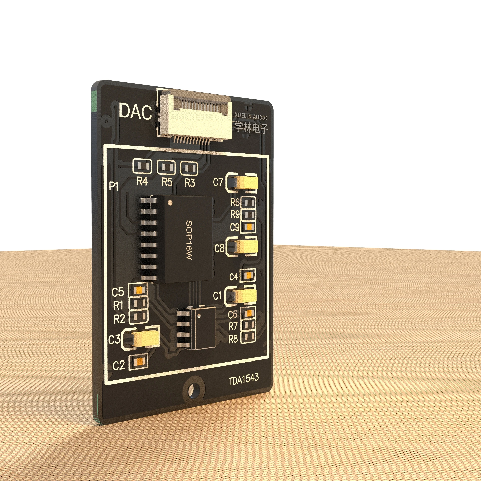 

Новый портативный MP3 Hi-Fi музыкальный плеер модуль DAC TDA1543