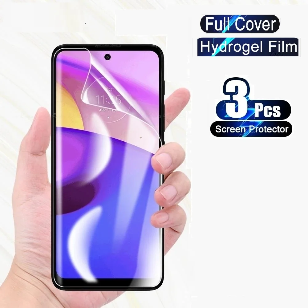 3Pcs Hydrogel Film For Infinix Note 30 X6833B 30i Hot 30 Play 30i X669C Smart 7 HD Screen Protector Not Glass