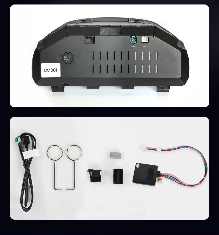 MEKEDE 12.3 بوصة سيارة LCD لوحة القيادة الرقمية العنقودية ل F10 F11 F18 F06 F12 F13 F01 F02 F03 #6