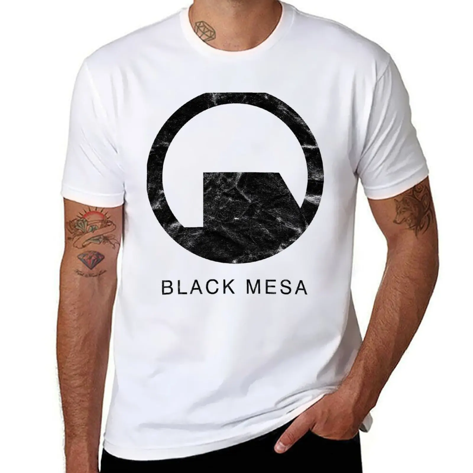 

Alyx's Black Mesa Sweater T-Shirt cotton t shirts high quality t shirt for man 100 percent cotton T-Shirt
