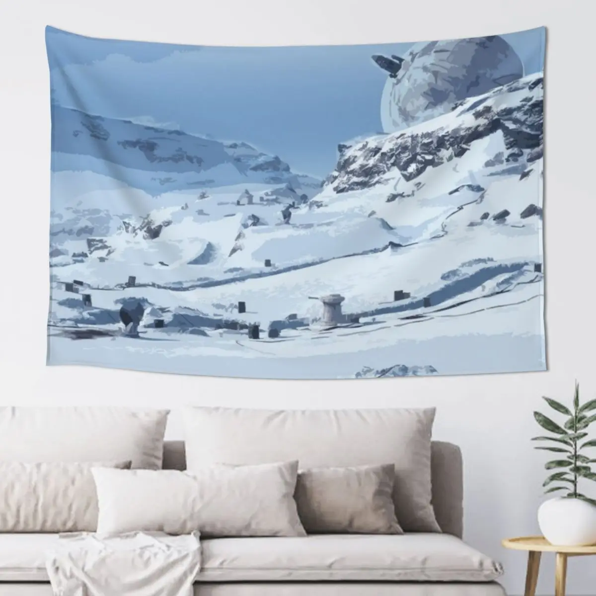 

Hoth Tapestry Christmas Decoration Cute Room Decor Room Decoration Korean Style Aesthetic Home Decor Tapestry