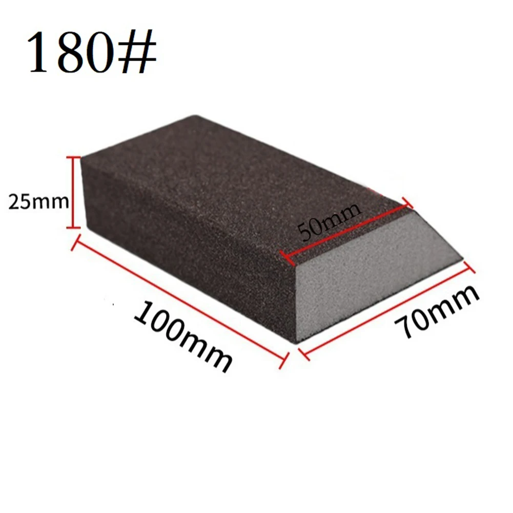 1 PC ฟองน้ํา Sanding Blocks 100x70 มม.60-240Grit กระเบื้องบดฟองน้ําทรายบล็อกแห้งเปียกกระดาษทรายแผ่นขัดอุปกรณ์เสริม